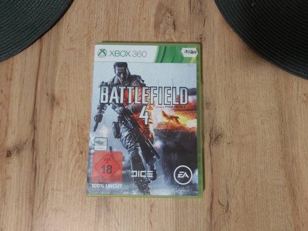 Eredeti Xbox 360 Battlefield 4 Jtklemez 