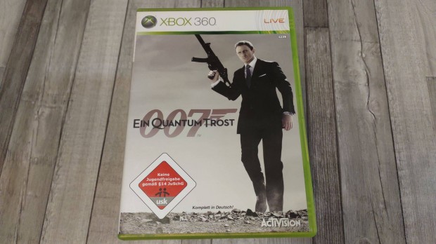 Eredeti Xbox 360 : 007 Ein Quantum Trost - Nmet