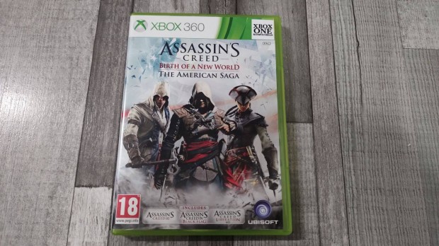 Eredeti Xbox 360 : Assassin's Creed III + Assassin's Creed IV - Xbox O