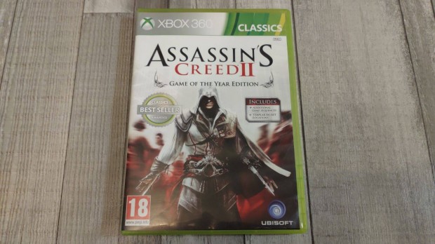 Eredeti Xbox 360 : Assassin's Creed II - Xbox One s Series X Kompatib