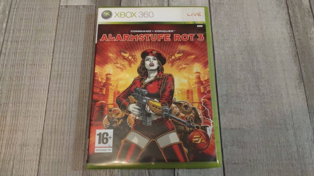 Eredeti Xbox 360 : Command & Conquer Alarmsufe Rot 3 - Xbox One s Ser