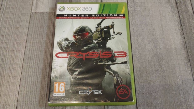 Eredeti Xbox 360 : Crysis 3 Hunter Edition - Xbox One s Series X Komp
