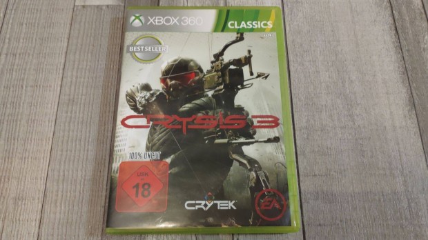 Eredeti Xbox 360 : Crysis 3 - Xbox One s Series X Kompatibilis ! - N