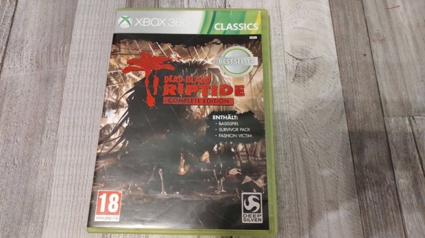 Eredeti Xbox 360 : Dead Island Riptide Complete Edition