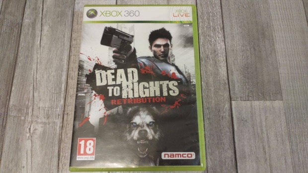 Eredeti Xbox 360 : Dead To Rights Retribution