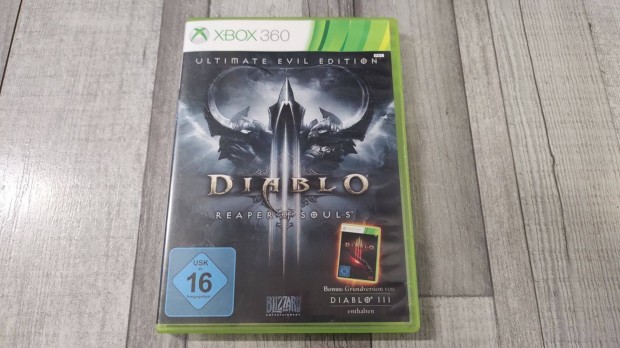 Eredeti Xbox 360 : Diablo III Reaper Of Souls Ultimate Evil Edition -