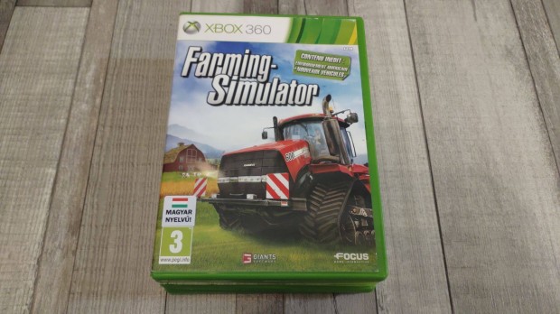 Eredeti Xbox 360 : Farming Simulator - Magyar ! - Extra Ritka !