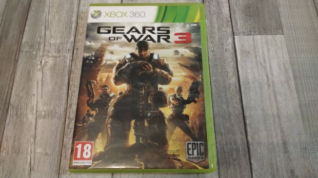 Eredeti Xbox 360 : Gears Of War 3 - Xbox One s Series X Kompatibilis