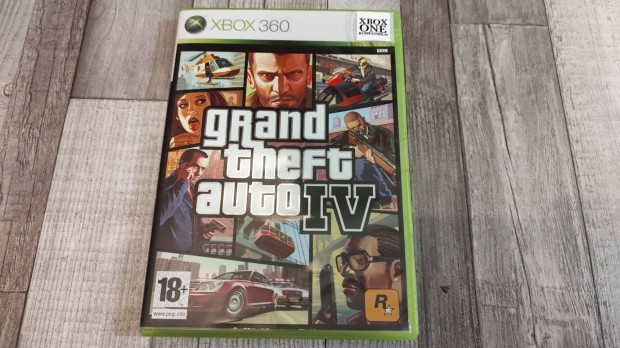 Eredeti Xbox 360 : Grand Theft Auto IV GTA 4 - Xbox One s Series X Ko