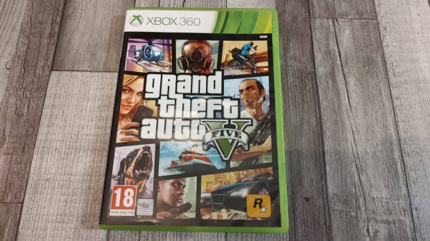 Eredeti Xbox 360 : Grand Theft Auto V GTA 5