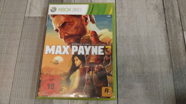 Eredeti Xbox 360 : Max Payne 3 - Xbox One s Series X Kompatibilis !