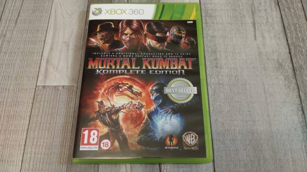 Eredeti Xbox 360 : Mortal Kombat Komplete Edition - Xbox One s Series