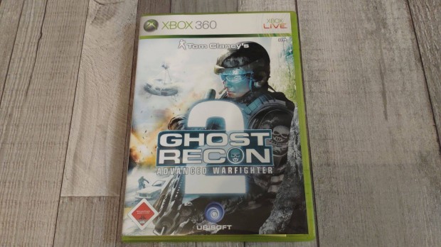 Eredeti Xbox 360 : Tom Clancy's Ghost Recon Advanced Warfighter 2 - Xb