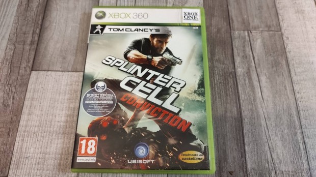 Eredeti Xbox 360 : Tom Clancy's Splinter Cell Conviction - Xbox One s