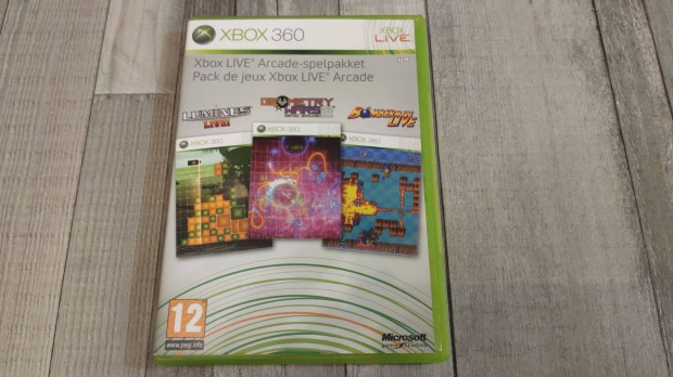 Eredeti Xbox 360 : Xbox Arcade Game Pack - 3db Jtk!