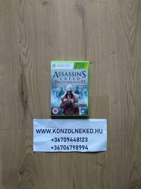 Eredeti Xbox 360 jtk Assassin's Creed Brotherhood Xbox One Kompatibi