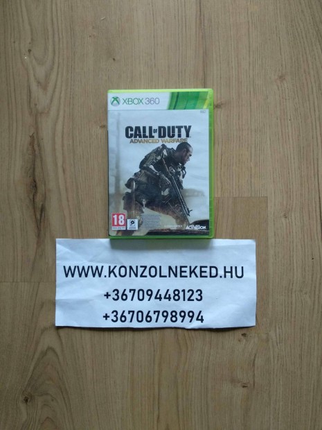 Eredeti Xbox 360 jtk Call of Duty Advanced Warfare
