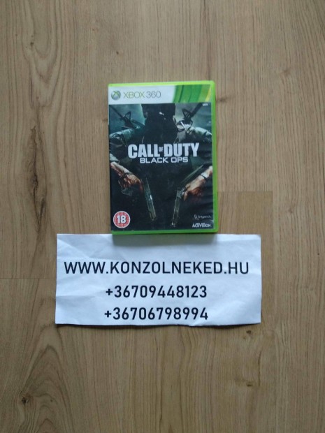 Eredeti Xbox 360 jtk Call of Duty Black Ops Xbox One Kompatibilis