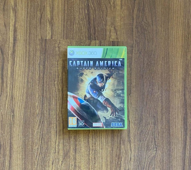 Eredeti Xbox 360 játék Captain America Super Soldier