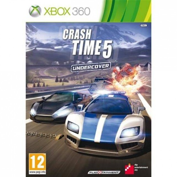 Eredeti Xbox 360 jtk Crash Time 5 Undercover