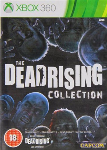 Eredeti Xbox 360 jtk Dead Rising Collection