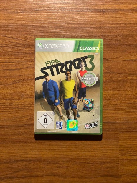 Eredeti Xbox 360 jtk FIFA Street 3