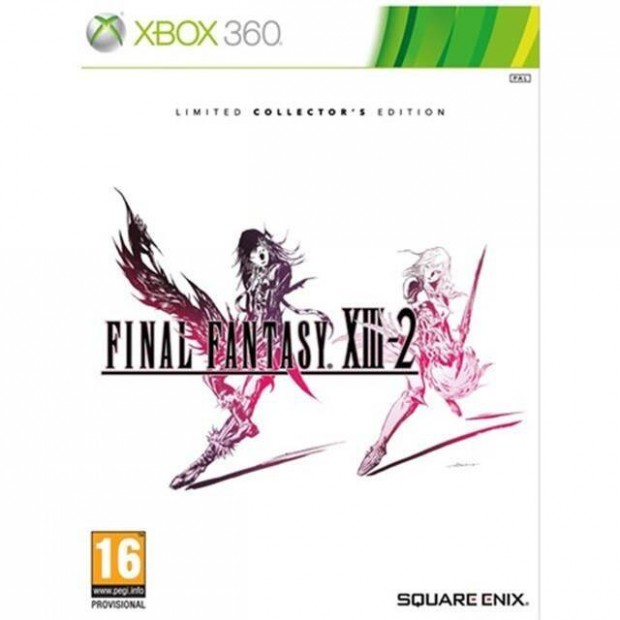 Eredeti Xbox 360 jtk Final Fantasy XIII-2 LE