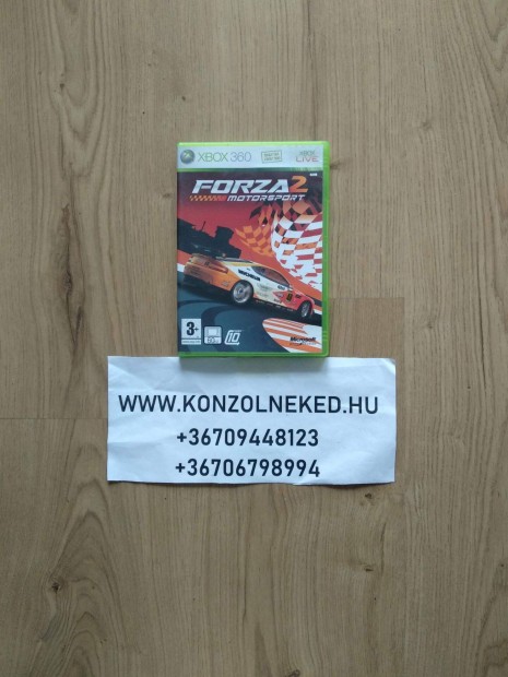 Eredeti Xbox 360 jtk Forza Motorsport 2