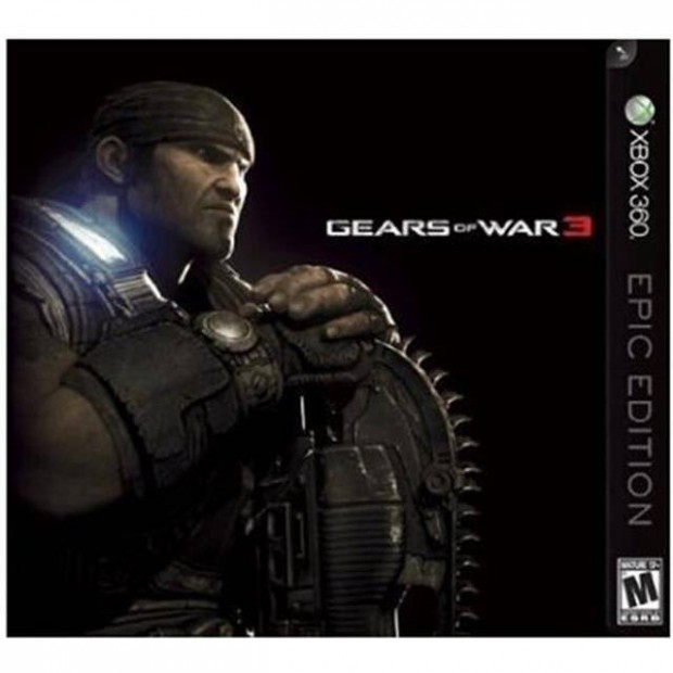 Eredeti Xbox 360 jtk Gears Of War 3 (18) Epic Ed