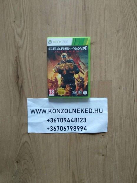 Eredeti Xbox 360 jtk Gears of War Judgement Xbox One Kompatibilis