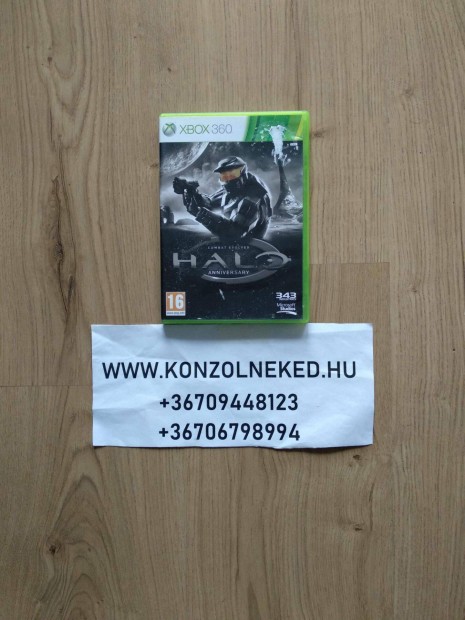 Eredeti Xbox 360 játék HALO Combat Evolved Anniversary Xbox One Kompat