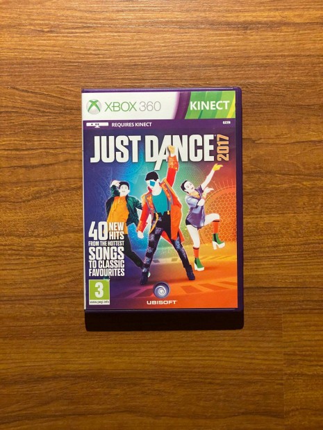 Eredeti Xbox 360 jtk Just Dance 2017