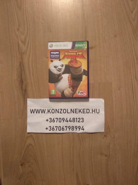 Eredeti Xbox 360 jtk Kinect Kung Fu Panda 2