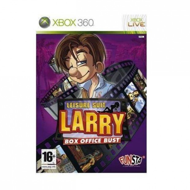 Eredeti Xbox 360 jtk Leisure Suit Larry Box Office Bust