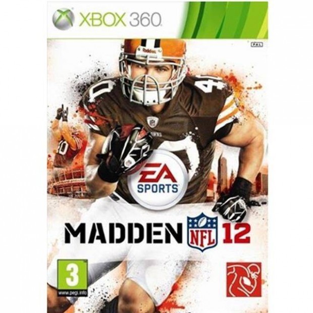 Eredeti Xbox 360 jtk Madden NFL 12