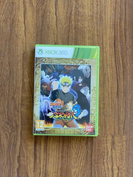 Eredeti Xbox 360 jtk Naruto Shippuden Ultimate Ninja Storm 3