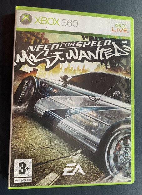 Eredeti Xbox 360 jtk Need for Speed Most Wanted 2005