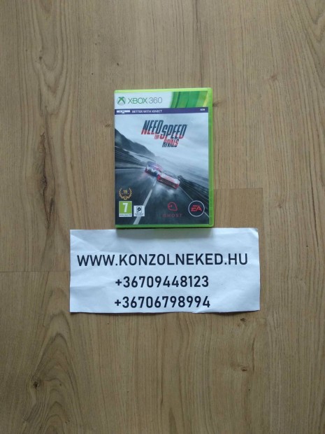 Eredeti Xbox 360 jtk Need for Speed Rivals