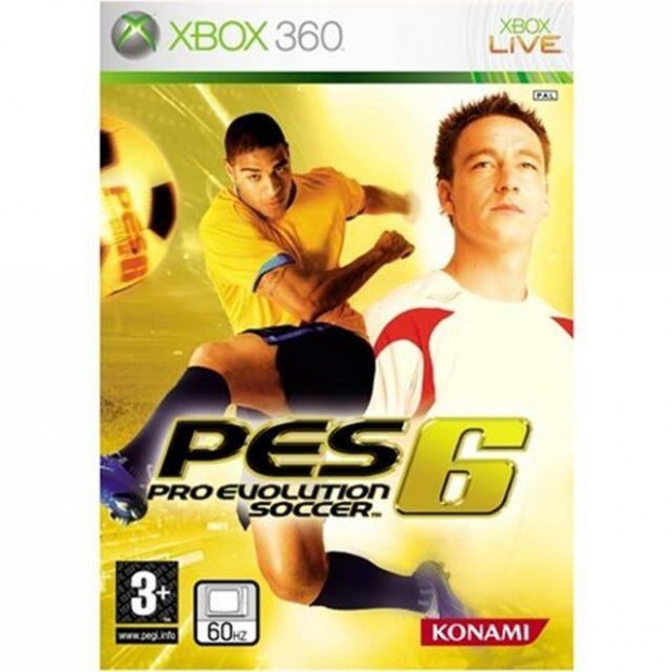 Eredeti Xbox 360 jtk Pro Evolution Soccer 6