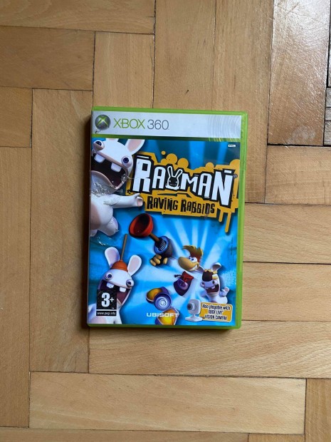 Eredeti Xbox 360 jtk Rayman Raving Rabbids Xbox One Kompatibilis