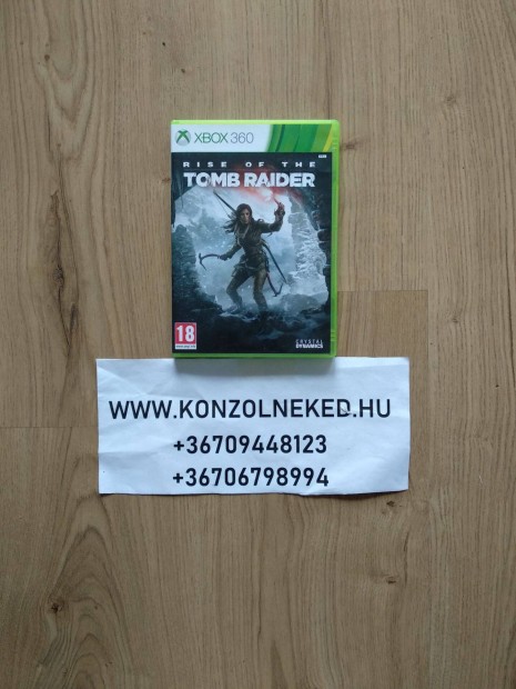 Eredeti Xbox 360 jtk Rise of the Tomb Raider