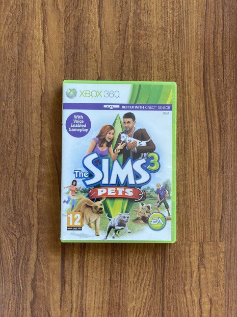Eredeti Xbox 360 jtk The Sims 3 Pets