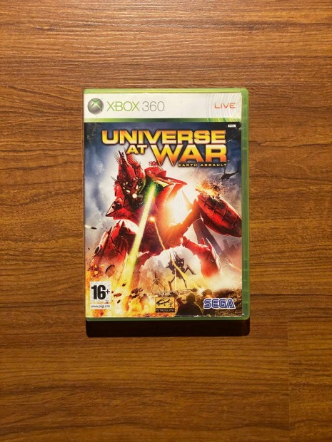 Eredeti Xbox 360 jtk Universe at War Earth Assault