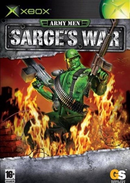 Eredeti Xbox Classic jtk Army Men - Sarge's War