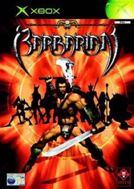 Eredeti Xbox Classic jtk Barbarian