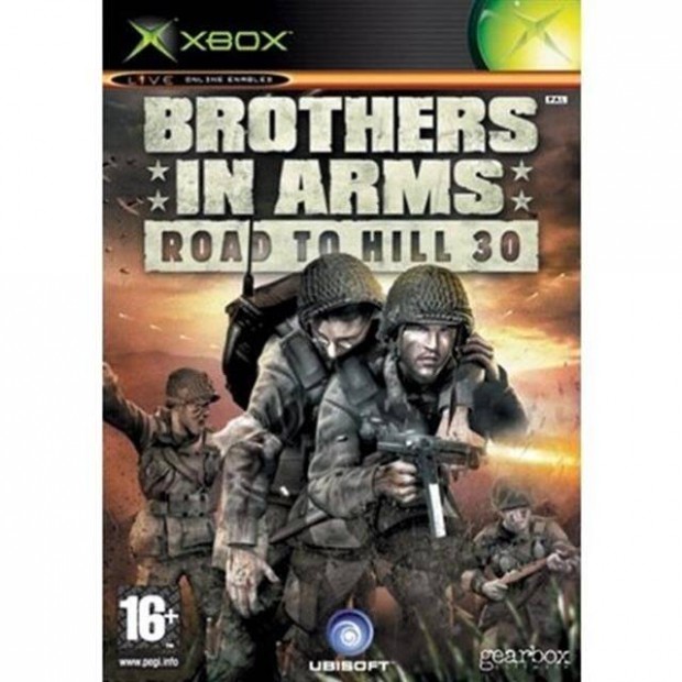 Eredeti Xbox Classic jtk Brothers In Arms Road To Hill 30
