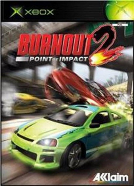 Eredeti Xbox Classic jtk Burnout 2 Point of Impact