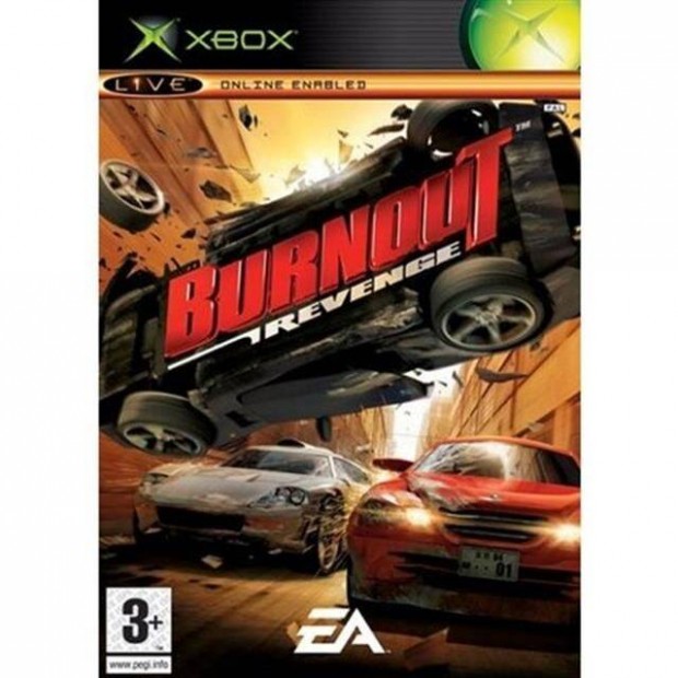 Eredeti Xbox Classic jtk Burnout Revenge