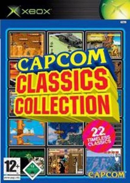 Eredeti Xbox Classic jtk Capcom Classics Collection
