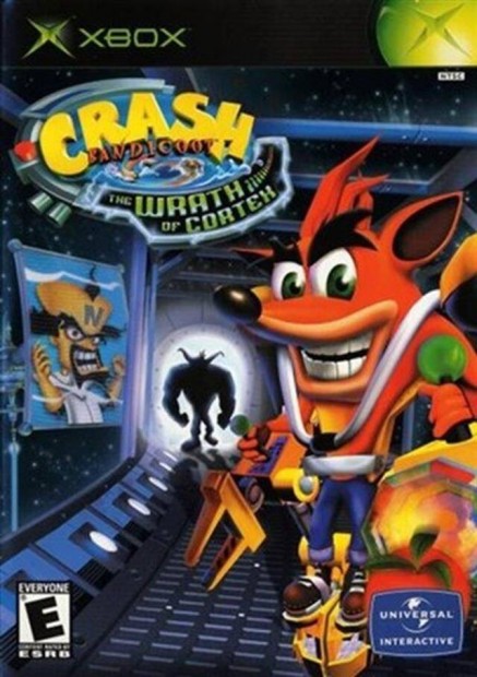 Eredeti Xbox Classic jtk Crash Bandicoot - Wrath of Cortex